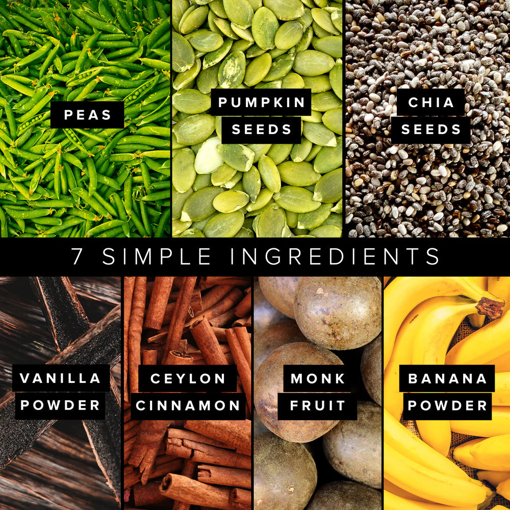 Banana Cinamon Plant Based Protein Powder