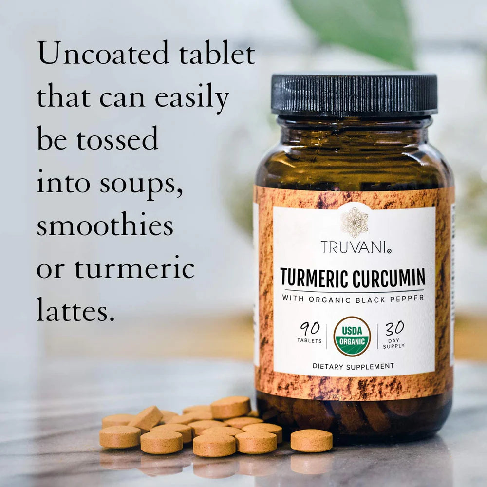 Organic Turmeric Curcumin with Black Pepper