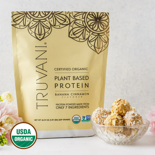 Banana Cinamon  Plant Based Protein Powder